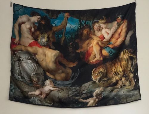 Customer photo review of The Four Continents, 1612 - Dört Kıta, 1612 - Duvar Örtüsü - 130cm x 100cm - Peter Paul Rubens