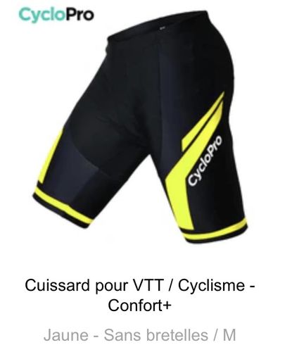 Avis photo d'un client sur Cuissard pour VTT / Cyclisme - Confort+