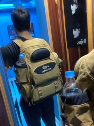 Customer photo review of Nova Mochila de Pesca Bassdash 2023 - Super Prática e Durável - Frete Grátis para todo Brasil