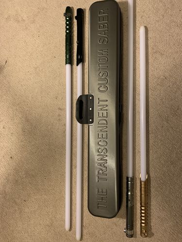 Customer photo review of SaberTheory Mystery Box (4 Sabers)