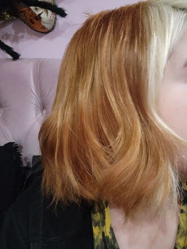 Reseña con foto de un cliente sobre Polvo de Cassia (Henna Neutra)