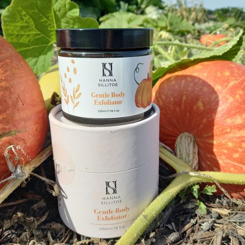 Customer photo review of Gentle Body Exfoliator