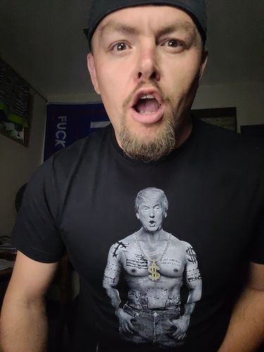 Customer photo review of "The Don" Shirt