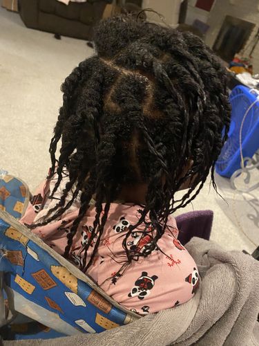 Customer photo review of 4C Coils Super Healthy hair Kit