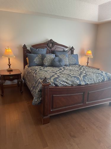 Customer photo review of Carina Azure 4-Piece Comforter Set By J Queen