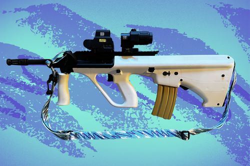 Customer photo review of The Bolt Sling - Water Cooler