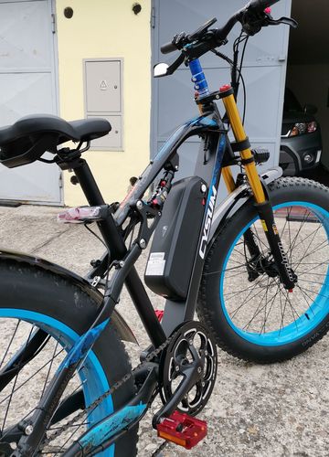 Customer photo review of M900 PLUS 1000W 48V Motor 17Ah Li-Battery Fat E-Bike Men's bicycle