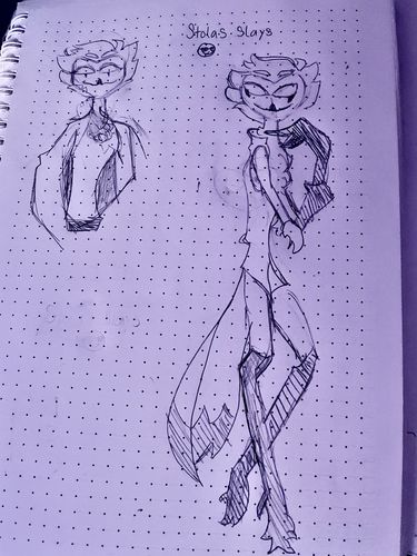 Customer photo review of Space Ghosts Notebook