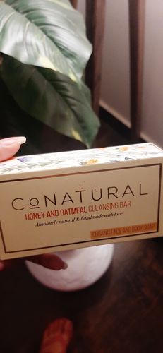 Customer photo review of Honey And Oatmeal Cleansing Bar