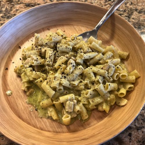 Customer photo review of Three Bean Chili Mac