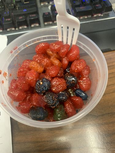 Customer photo review of Chamoy Gushers