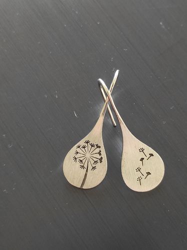Customer photo review of Orecchini di ispirazione naturale