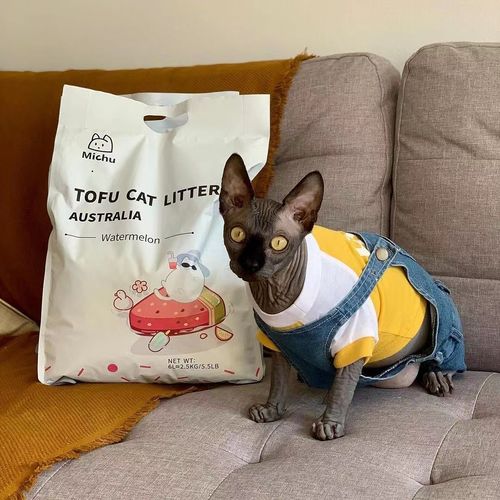 Customer photo review of Michu Natural Clumping Tofu Cat Litter 2.5kg/6L