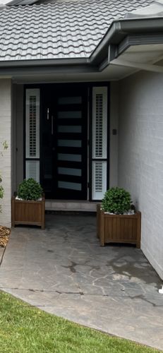 Customer photo review of UV Resistant Artificial Topiary Shrub (Hedyotis) 80CM