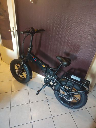 Customer photo review of Engwe Engine Pro 2022 Version 750W 20" Fat Bike Foldable E-Mountain Bike 16Ah 40km/h 120km