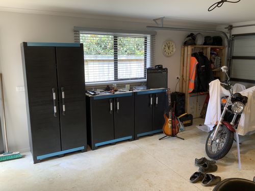 Customer photo review of XL Garage - Tall Cabinet