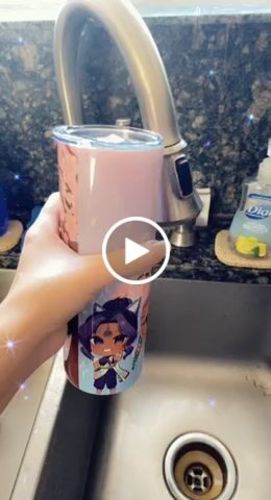 Customer video review of Melanated Demon Slayer Tumbler