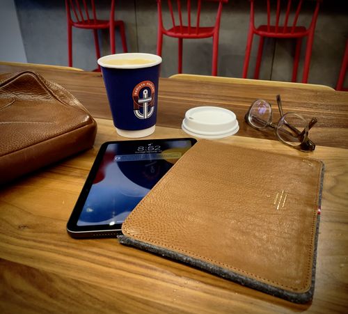 Customer photo review of Skinny Fit iPad Case