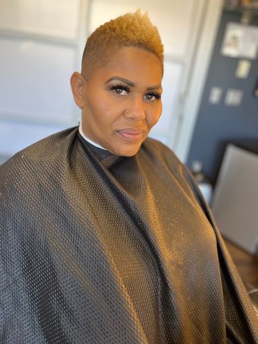Customer photo review of Respected Roots Hair Moisturizer