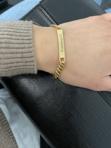 Customer photo review of ID-Partnerarmbänder mit Gravur