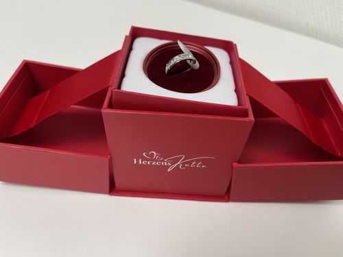 Customer photo review of Ring Lotus mit Zirkonia