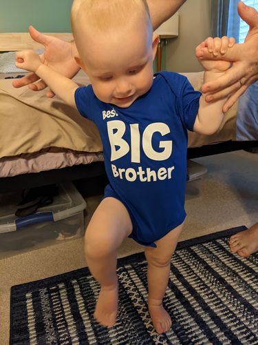 Customer photo review of Best Big Brother Infant BodySuit