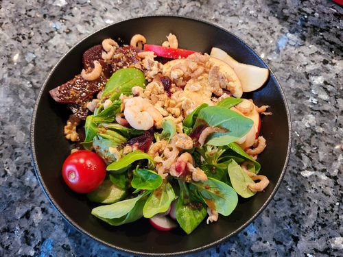 Customer photo review of The Taste Gourmetbowl Ø 21 x 6 cm - Inhalt: 1,1 l - Premium Black (2er-Set)