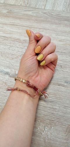 Customer photo review of Tibetan Lucky Copper Bracelet