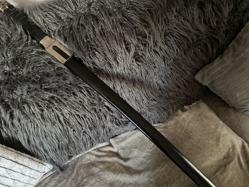 Customer photo review of Benihime Sword of Uruhara Kisuke in just $88 (Japanese Steel Available) Zanpakuto from Bleach Sword |Bleach Katana | Zanpakuto Katana