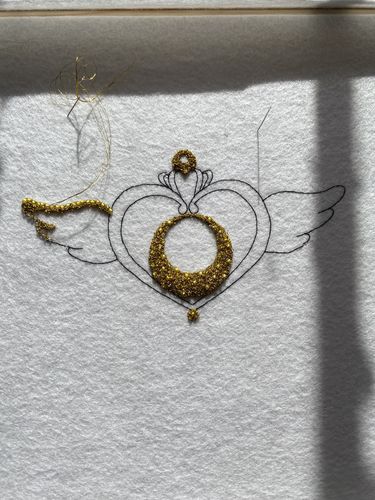 Customer photo review of 100% Wool Craft Felt By Yard