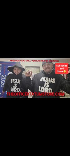 Customer photo review of Jesus Is Lord Hoodie