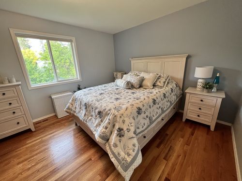 Customer photo review of Blue Garden 4-Piece Comforter Set