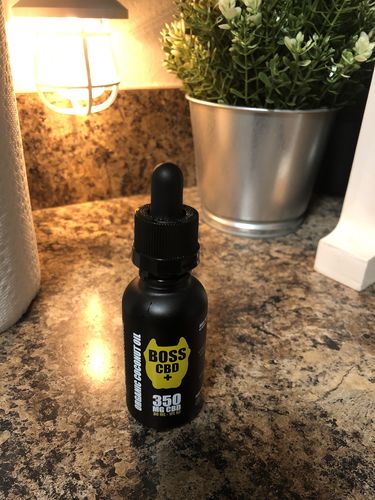 Customer photo review of Hip & Joints Organic Coconut CBD Oil