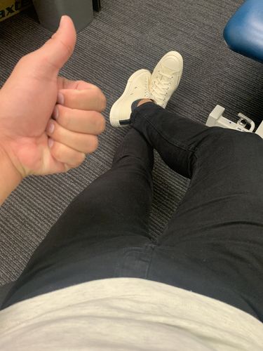 Customer photo review of Ultra Stretch Jeans - Skinny Fit - Jet Black