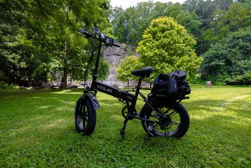 Customer photo review of V3 Folding Fat Tires Adult All Terrain Electric Bike