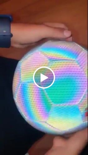 Customer video review of The BRIGHT™ Soccer ball