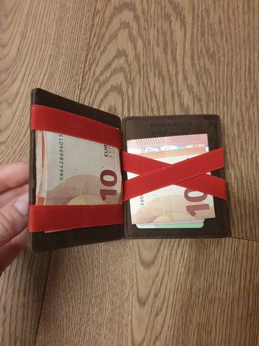 Customer photo review of Flap Boy - Magic Wallet with Coin Pocket
