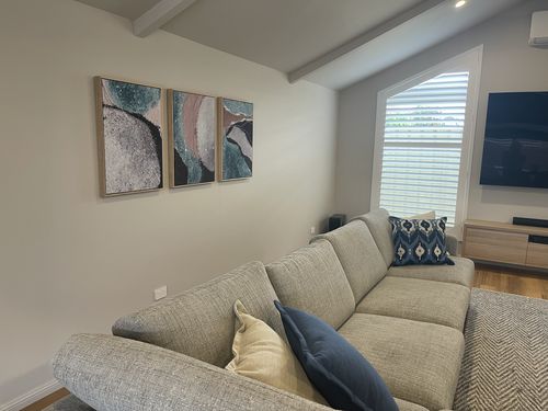 Customer photo review of Geology of Colour, Abstract Art Trio