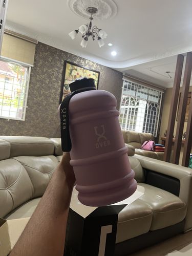 Customer photo review of 2.2L Oversized Bottle with Flip Cap
