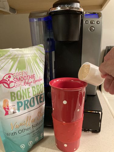 Customer photo review of Grass Fed Bone Broth Protein 10.00% Off Auto renew