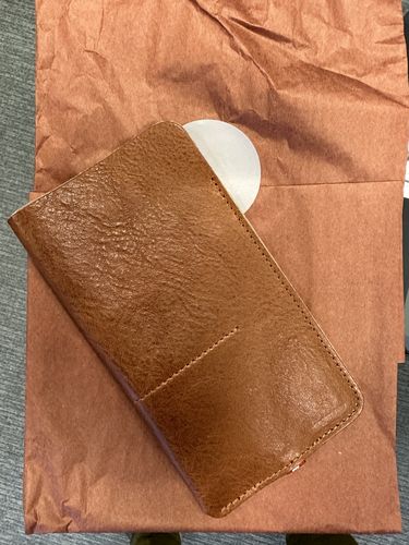 Customer photo review of Wild iPhone Case . Classic Leather