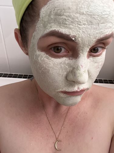 Customer photo review of Clay Mask + FREE Brush