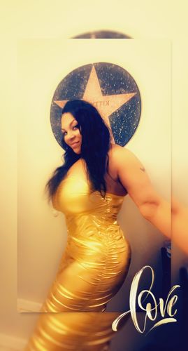 Customer photo review of Gold Tube Rouched Party Cocktail Dresses