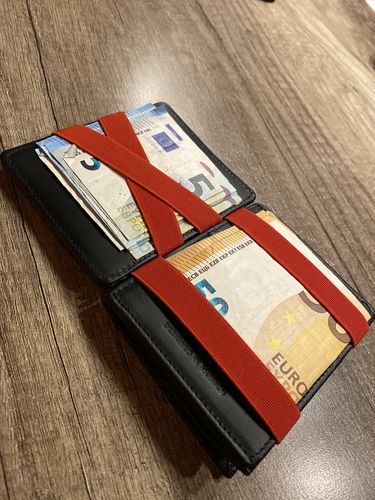 Customer photo review of Flap Boy - Magic Wallet with Coin Pocket
