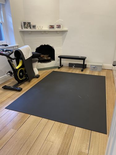 Customer photo review of Miramat® Giga - 244cm x 183cm - Ultra Large Exercise Mat - In Stock