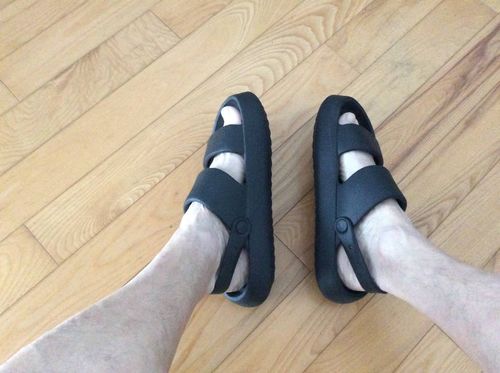 Customer photo review of Pantoufle orthopédique