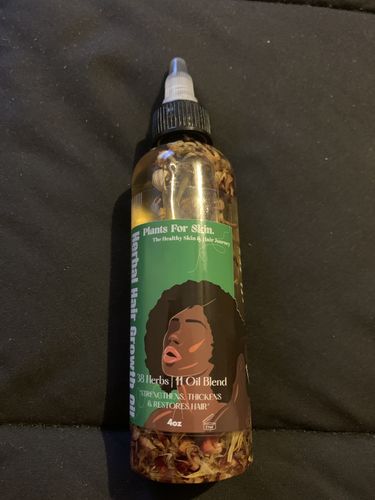 Customer photo review of Herbal Hair/Beard Growth Oil