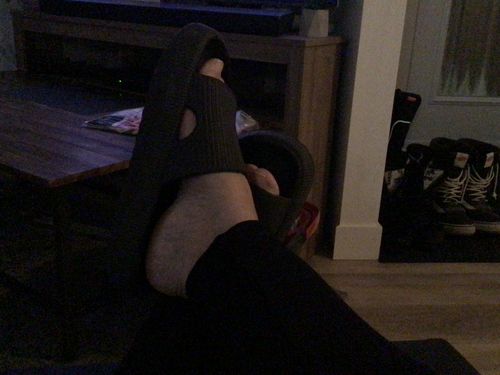 Customer photo review of Pantoufle orthopédique