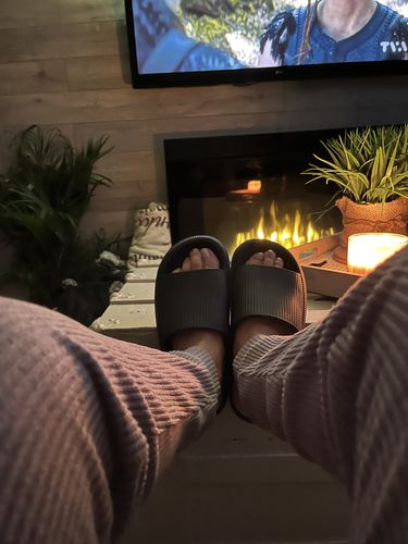 Customer photo review of Pantoufle orthopédique