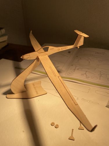 Customer photo review of Carat Deko Flugzeugmodell Bausatz | Pure Planes